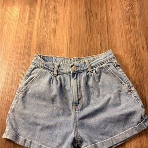 American Eagle Outfitters Light Blue Jean Shorts